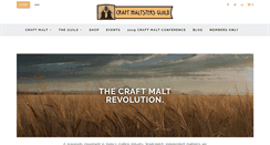 Desktop Screenshot of craftmalting.com